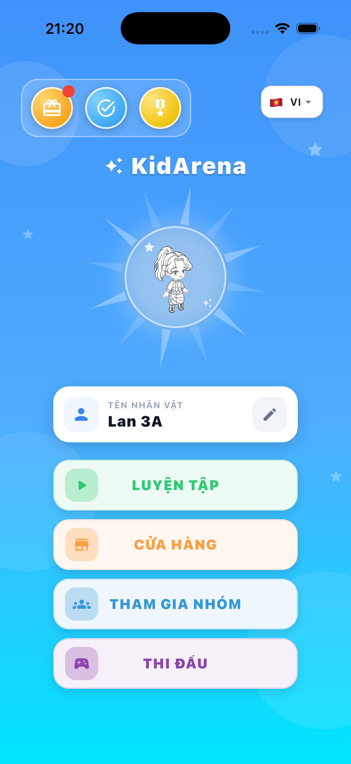 Màn hình chính